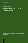 Buchcover Romania Gallica Cisalpina