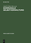 Buchcover Kommunale Selbstverwaltung / Local Self-Government
