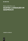 Buchcover Gustav Landauer im Gespräch