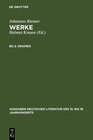 Buchcover Johannes Riemer: Werke / Dramen