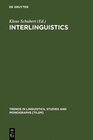 Buchcover Interlinguistics
