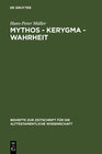 Buchcover Mythos - Kerygma - Wahrheit