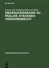 Buchcover Ergänzungsband zu Müller, Straßenverkehrsrecht