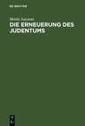 Buchcover Die Erneuerung des Judentums