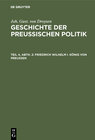 Buchcover Friedrich Wilhelm I.