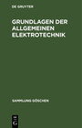 Buchcover Grundlagen der allgemeinen Elektrotechnik