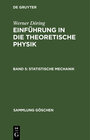 Buchcover Statistische Mechanik