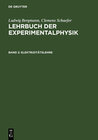 Buchcover Ludwig Bergmann; Clemens Schaefer: Lehrbuch der Experimentalphysik / Elektrizitätslehre