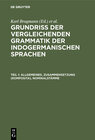 Buchcover Allgemeines, Zusammensetzung (Komposita), Nominalstämme