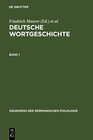 Deutsche Wortgeschichte / Deutsche Wortgeschichte. Band 1 width=