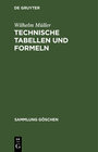 Buchcover Technische Tabellen und Formeln