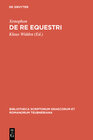 Buchcover De re equestri