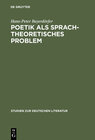 Buchcover Poetik als sprachtheoretisches Problem