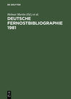 Buchcover Deutsche Fernostbibliographie 1981
