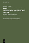 Buchcover Werner Krauss: Das wissenschaftliche Werk / Cervantes und seine Zeit