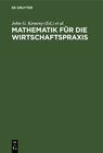 Buchcover Mathematik für die Wirtschaftspraxis