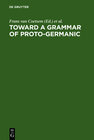 Buchcover Toward a grammar of Proto-Germanic