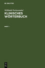 Buchcover Klinisches Wörterbuch