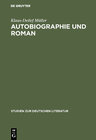 Buchcover Autobiographie und Roman