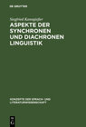 Buchcover Aspekte der synchronen und diachronen Linguistik