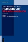 Buchcover Medienrecht / Schutz von Medienprodukten