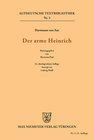 Buchcover Der arme Heinrich