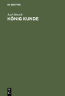Buchcover König Kunde