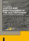 Buchcover Justice and Righteousness in the Old Testament