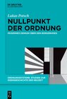Buchcover Nullpunkt der Ordnung