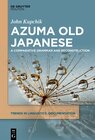 Buchcover Azuma Old Japanese