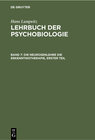 Buchcover Hans Lungwitz: Lehrbuch der Psychobiologie. Die Psychobiologie der Krankheit / Die Neurosenlehre die Erkenntnistherapie,