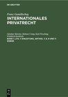 Buchcover Franz Gamillscheg: Internationales Privatrecht / Einleitung, Artikel 7, 8, 9 und 11 EGBGB