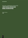 Buchcover Archäologische Bibliographie / 1986