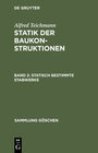 Buchcover Alfred Teichmann: Statik der Baukonstruktionen / Statisch bestimmte Stabwerke
