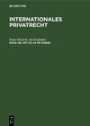 Buchcover Franz Gamillscheg: Internationales Privatrecht / Art 20–24 nF EGBGB