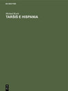 Buchcover Tars̆is̆ e Hispania