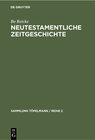 Buchcover Neutestamentliche Zeitgeschichte