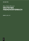 Buchcover Deutsches Fremdwörterbuch / Q