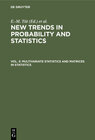 Buchcover Multivariate Statistics and Matrices in Statistics
