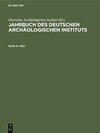 Buchcover Jahrbuch des Deutschen Archäologischen Instituts / 1966