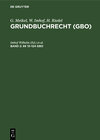 Buchcover G. Meikel; W. Imhof; H. Riedel: Grundbuchrecht (GBO) / §§ 13–124 GBO