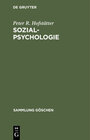 Buchcover Sozialpsychologie