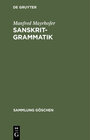 Buchcover Sanskrit-Grammatik