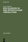 Buchcover EDV-Planung in der Öffentlichen Verwaltung