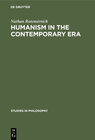 Buchcover Humanism in the contemporary era