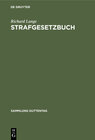 Buchcover Strafgesetzbuch