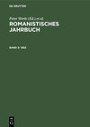 Buchcover Romanistisches Jahrbuch / 1952