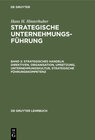 Buchcover Hans H. Hinterhuber: Strategische Unternehmungsführung / Strategisches Handeln. Direktiven, Organisation, Umsetzung, Unt