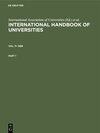 Buchcover International Handbook of Universities / 1989