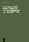 Buchcover Kraftstoffe Schmieren und Schmiermittel